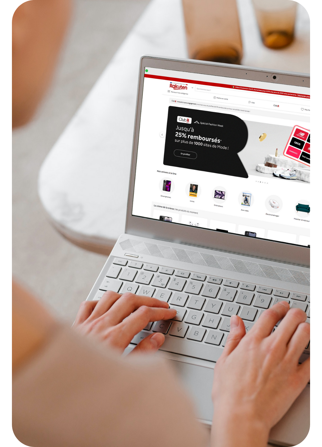 inscription sur rakuten