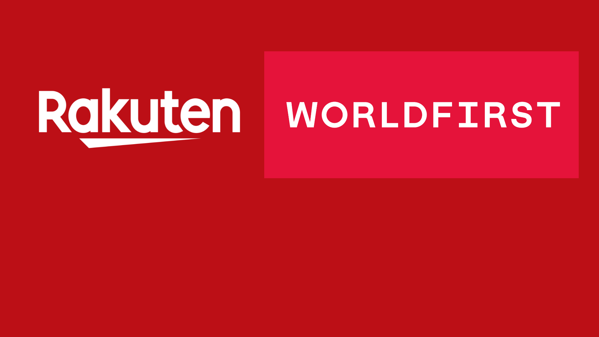 rakuten and worldfirst