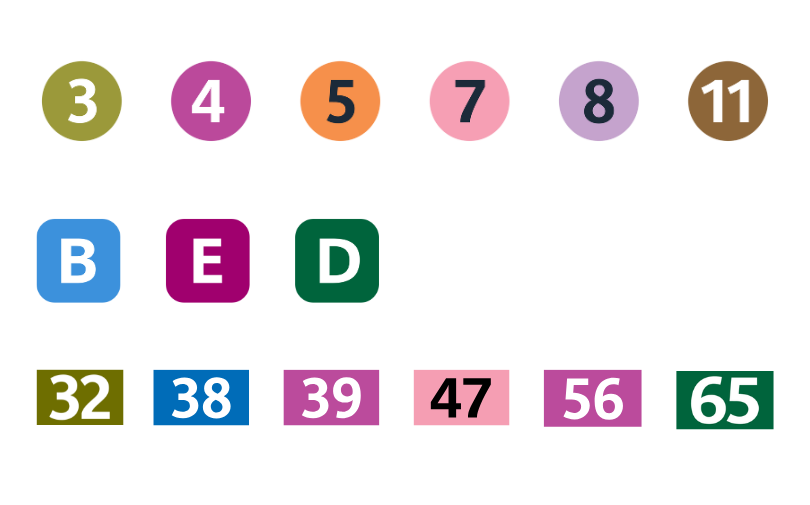 pictos metro rer bus rakuten connect
