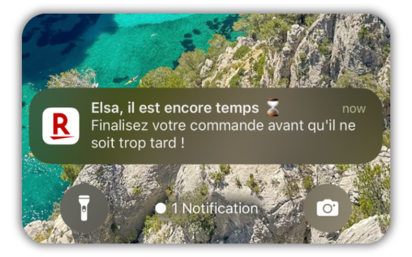 notification push personnalisee mobile