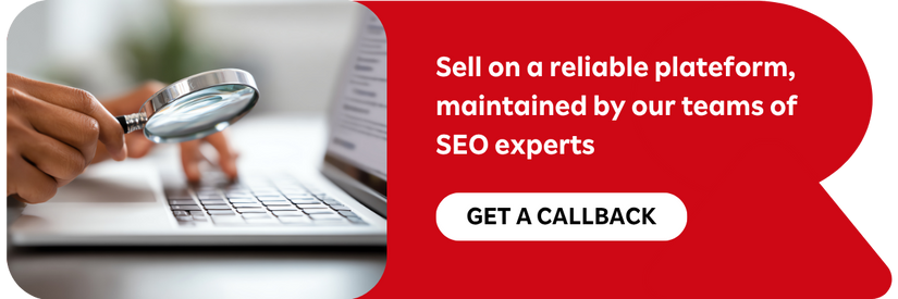 red cta computer with magnifying glass