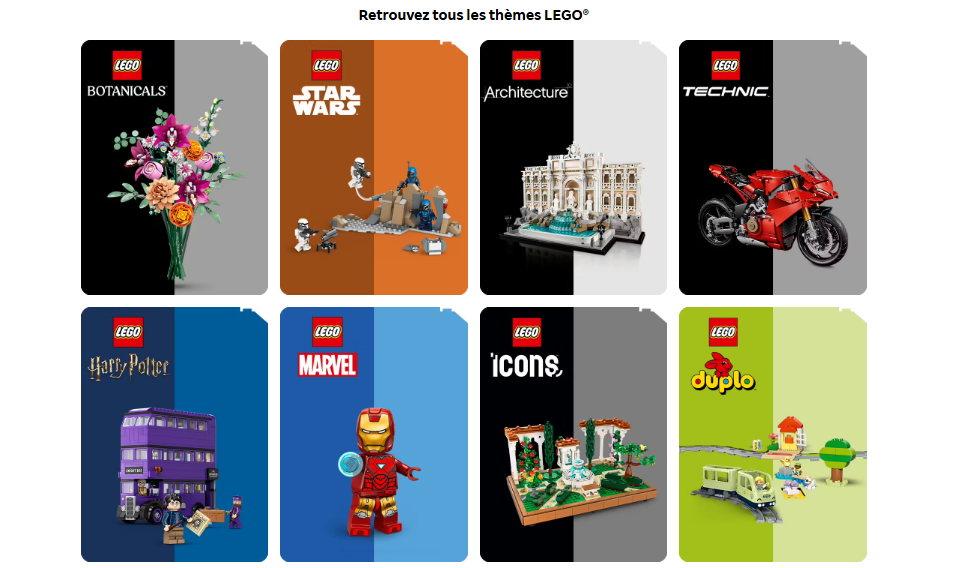 image categories lego
