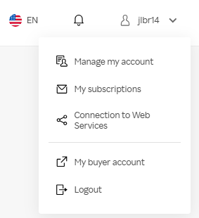 Screenshot menu